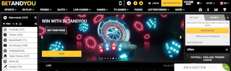 betandyou homepage offers gambling games, ilk depozit bonusu və yeni oyunçular üçün təkliflər-loqosu