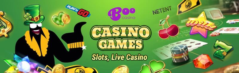 boo casino offers various gambling games like slot machines, blackjack kimi canlı qumar oyunları, bakkara və rulet-loqosu