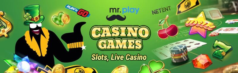 mr play provides numerous casino games like slot machines, blackjack kimi canlı qumar oyunları, bakkara və rulet-loqosu