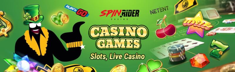 spinrider casino provides numerous gambling games like slot machines, blackjack kimi canlı kazino oyunları, bakkara və rulet-loqosu