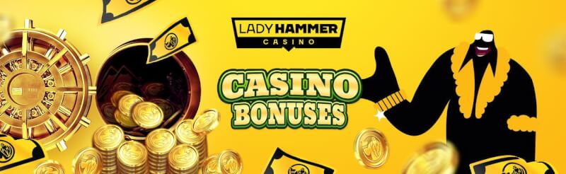If you’re trying to make use of a brand new casino bonus then ladyhammer casino welcome bonus and no-cost spins may be a good choice for you-logo