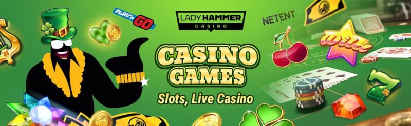 ladyhammer casino provides numerous casino games like slots, blackjack kimi canlı qumar oyunları, bakkara və rulet-loqosu