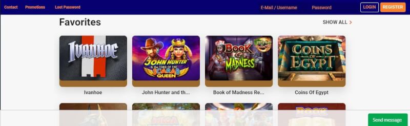 crowncas homepage offers gambling games, ilk depozit bonusu və yeni oyunçular üçün promosyonlar-loqosu