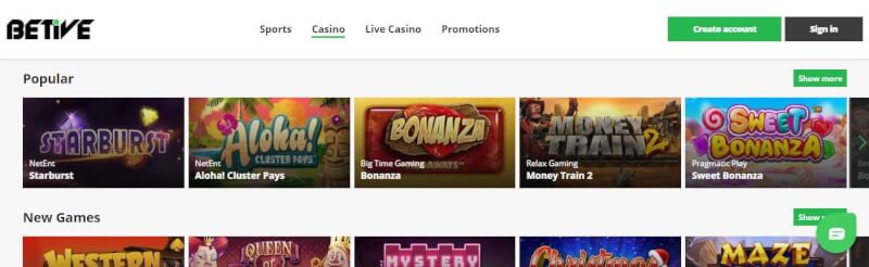 betive casino website offers gambling games, ilk depozit əlavəsi və yeni oyunçular üçün promosyonlar-loqosu