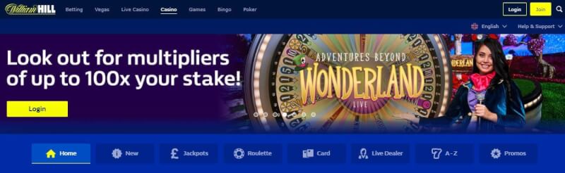 William mountain casino website offers casino games, çox ilk depozit əlavə və yeni oyunçular üçün kampaniyalar-loqosu