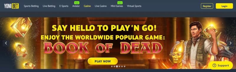 yonibet casino homepage provides casino games, ilk depozit bonusu və yeni oyunçular üçün kampaniyalar-loqosu
