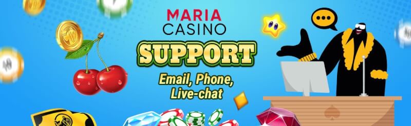 Maria Casino Banking and help Options. There are numerous choices in depositing and withdrawing money as of this female-focused internet casino review-logo