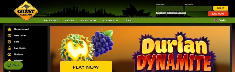 gday casino website provides casino games, ilk depozit bonusu və yeni oyunçular üçün təkliflər-loqosu