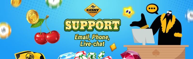gday casino support options review-logo