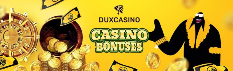 If you’re looking to benefit from a casino bonus then duxcasino might be a beneficial option for you-logo