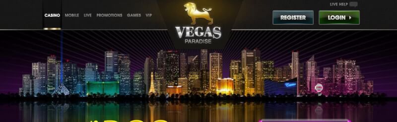 vegas paradise website provides casino games, ilk depozit əlavə və yeni oyunçular üçün kampaniyalar-loqosu