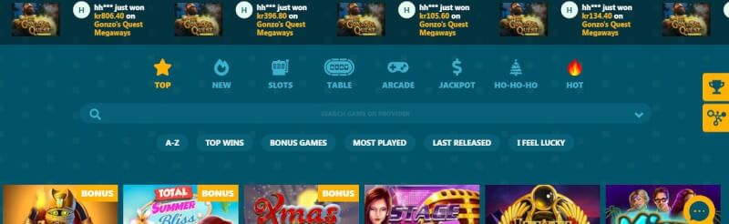 spinaru homepage offers casino games and campaigns for new players-logo