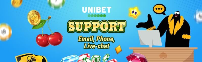 Unibet’s resposibility should supply a safe and fair video gaming experience twenty-four hours a day, 1 week a week. You might achieve Unibet by e-mail, phone or chat-logo