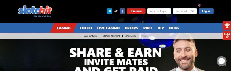 slotohit homepage offers casino games, ilk depozit bonusu və yeni oyunçular üçün kampaniyalar-loqosu