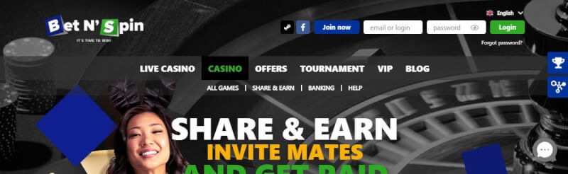 betnspin casino homepageilk depozit bonusu və yeni oyunçular üçün promosyonlar-loqosu betnspin homepage provides casino games, first deposit bonus and promotions for new players-logo
