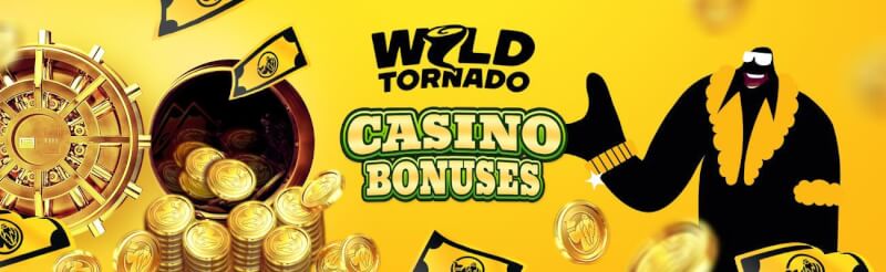 wild tornado provides welcome bonus package with very first deposit bonus and no-cost spins included-logo